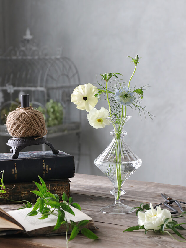 artGlass 装飾的フラワーベース ガラスフラワーベースKaren C