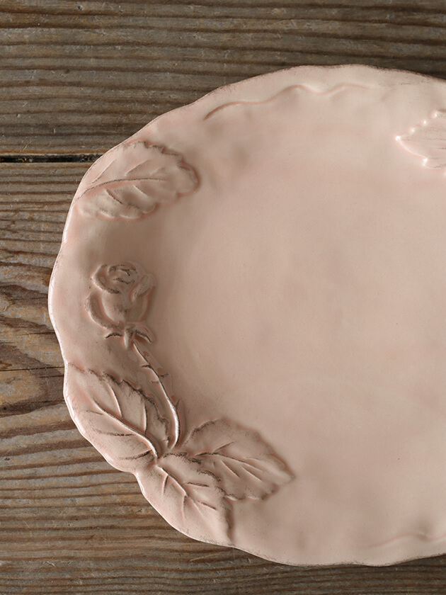 フランスアンティーク｜オルシィ窯のデザートプレート フランス