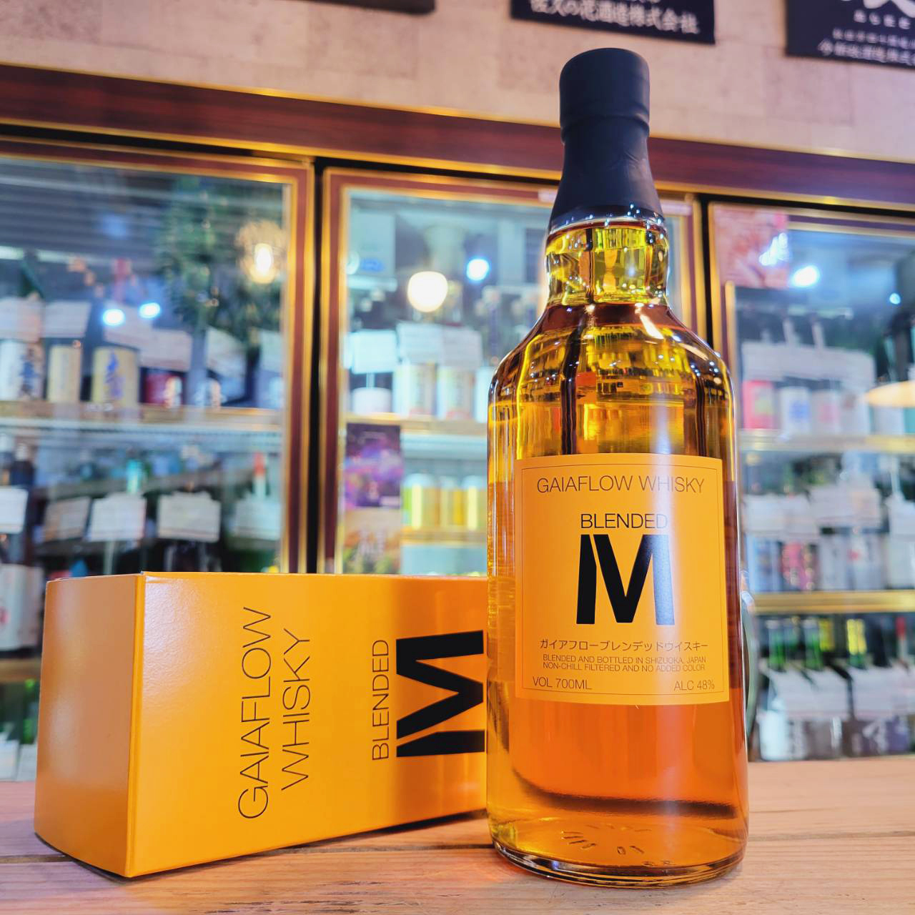 静岡蒸留所 ガイアフローウイスキー ブレンデットM【がいあふろーうい