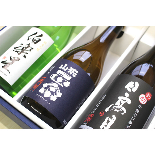 日本酒 伯楽星・山形正宗・日高見 弥助 当店人気地酒 720mlx3本セット