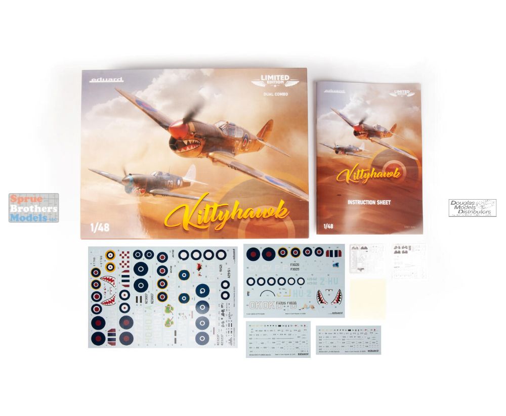 EDU11187 1:48 Eduard Kittyhawk [Limited Edition Dual Combo