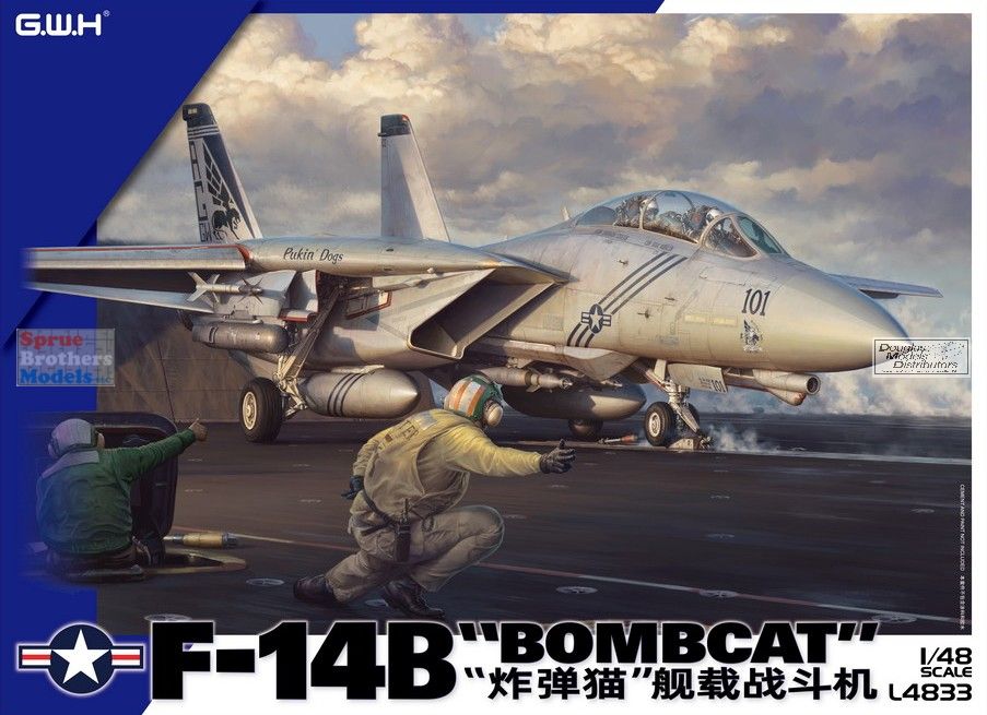 LNRL4833 1:48 Great Wall Hobby F-14B Tomcat 'Bombcat' - Sprue