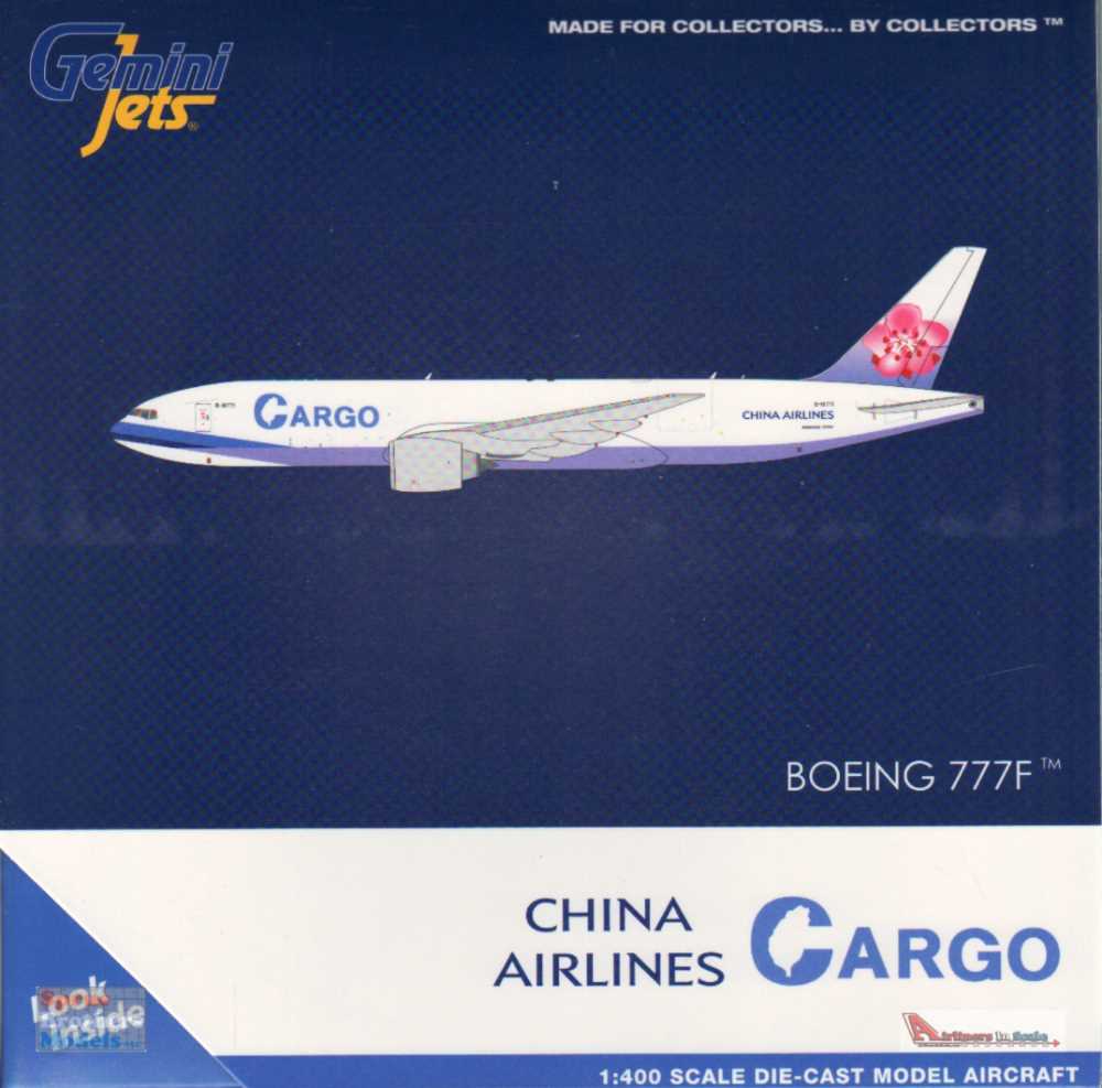 GEMGJ1984 1:400 Gemini Jets China Airlines Cargo Boeing 777F Reg