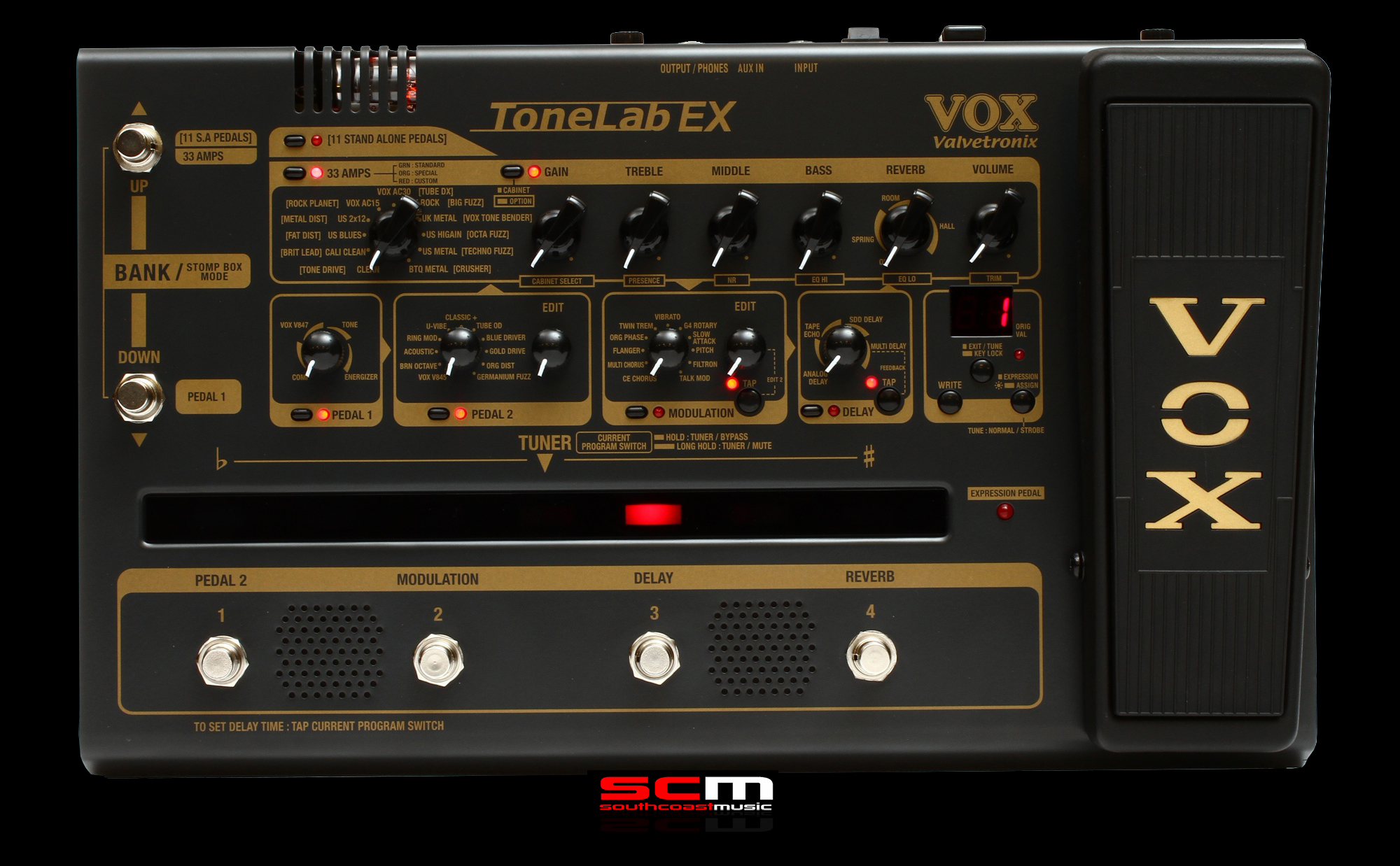 VOX ToneLab EX マルチエフェクター ToneLab EX - Vox Amps