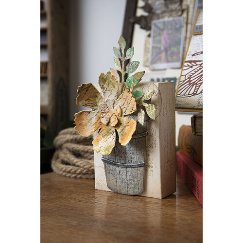 Sizzix - Tim Holtz - Bigz Dies - Potted - Set Two