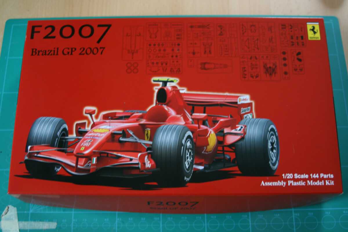 Fujimi 1/20 Ferrari F2007 'Brazil GP 2007'