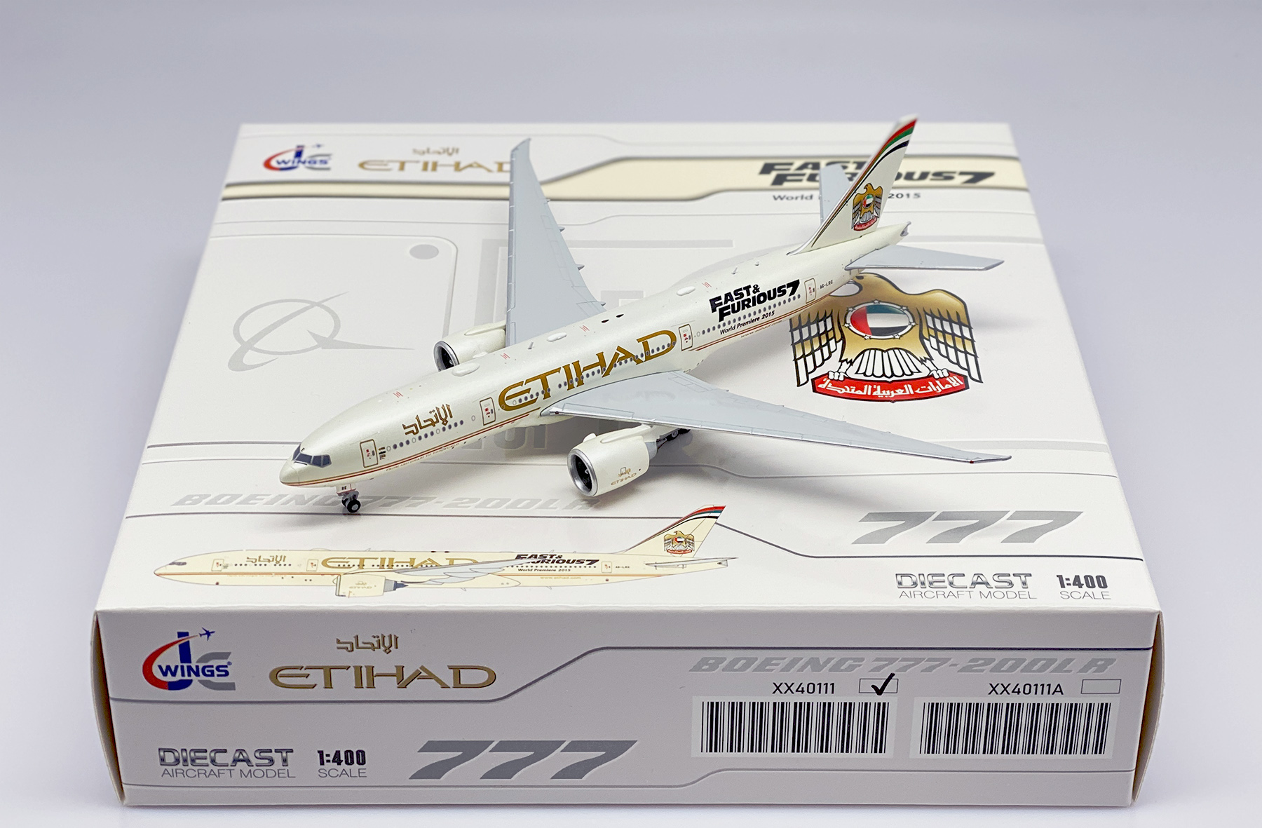 ScaleModelStore.com :: JC Wings 1:400 - XX40111 - Etihad Airways