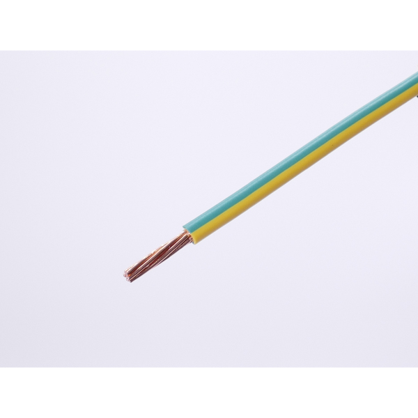 IV 38SQ 緑/黄 切断対応品: 電線・ケーブル - 蛙屋