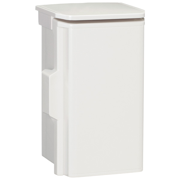 OP12-1525A プラボックス（屋根付）OP-A ホワイトグレー色: 電設用資材