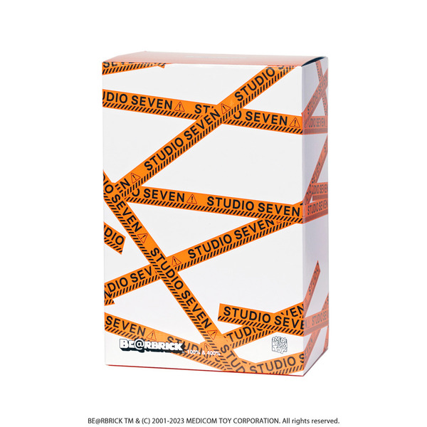 BE@RBRICK オレンジ黒怪獣 100% 400% セット BE@RBRICK 東海オンエア
