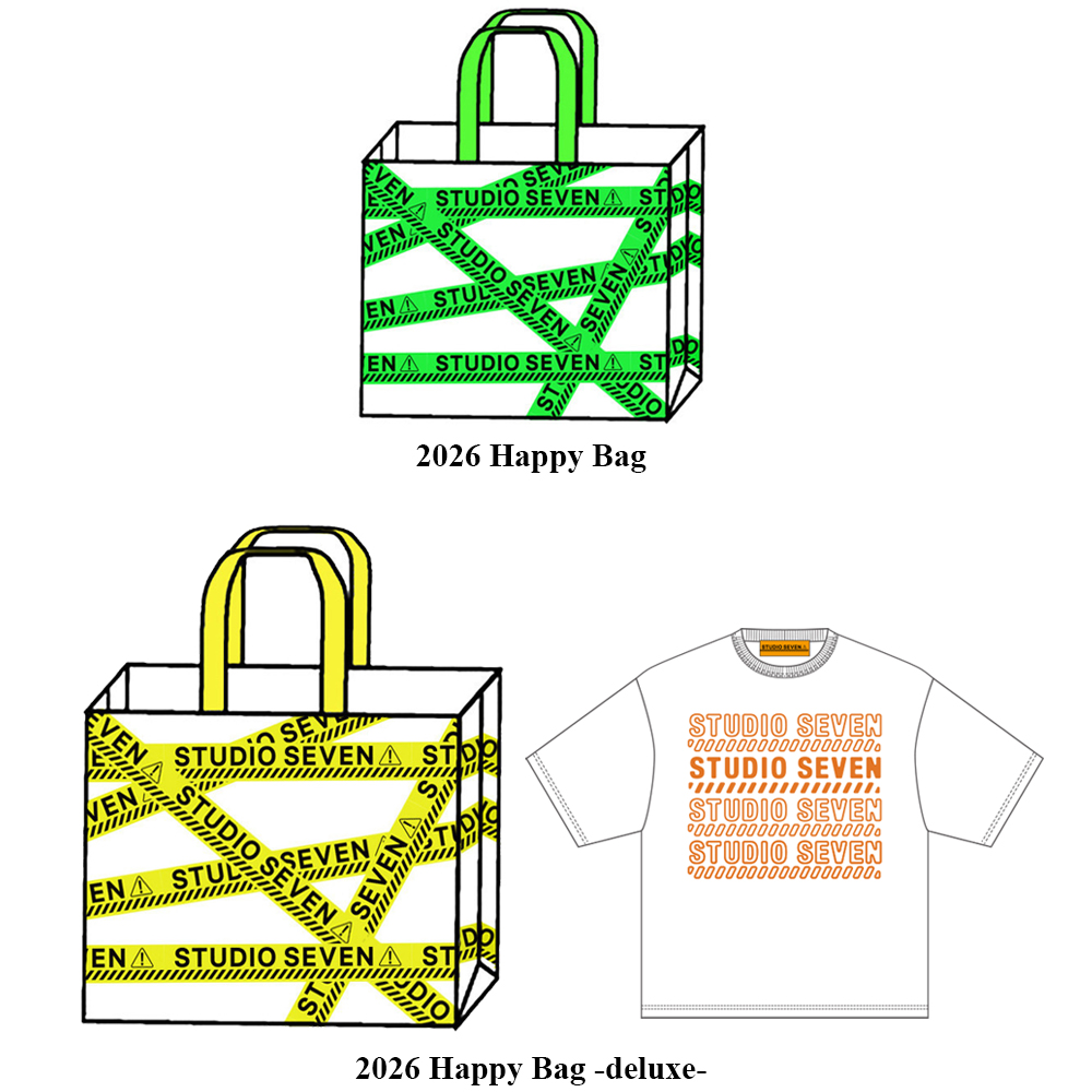 2026福袋限定】STUDIO SEVEN 福袋限定Tシャツ Lサイズ ニュース一覧