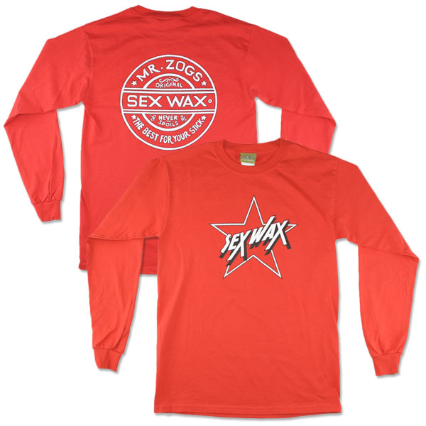 Sexwax Star: Men's Long Sleeve | 36L | Mr. Zog's Surfboard Wax