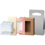 キューブカートン 透明 75×75×75: 中箱・カートン｜包装資材・梱包資材