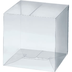 キューブカートン 透明 100×100×100: 中箱・カートン｜包装資材・梱包