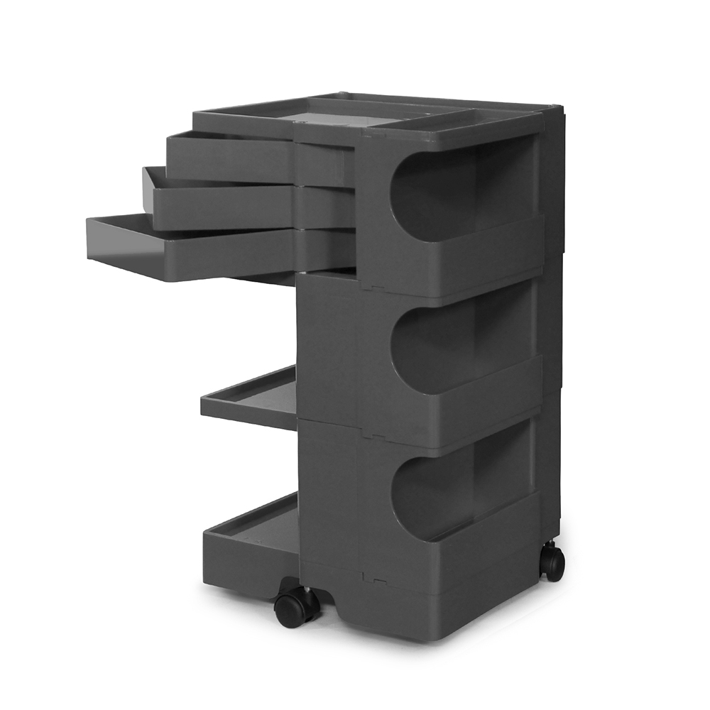 ボビーワゴン 3段3トレイ / トルネードグレーB-Line（ビーライン