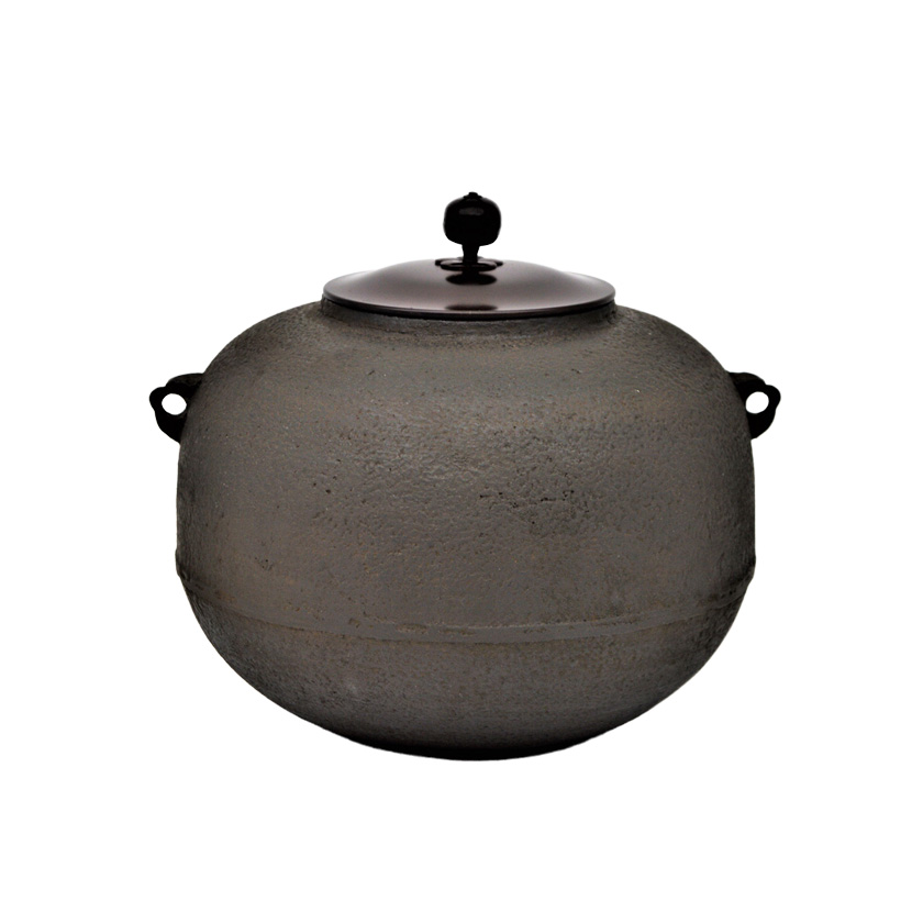 南部鉄器 茶の湯風炉釜 紅鉢竹紋 2、2L 【公式通販】