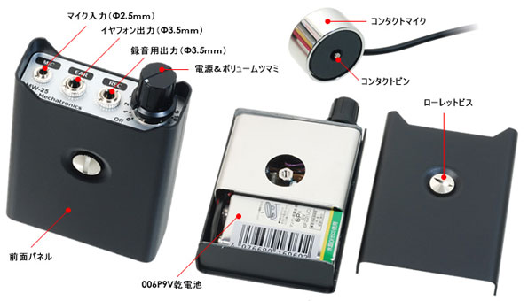 スタンダードコンクリートマイク MW-25