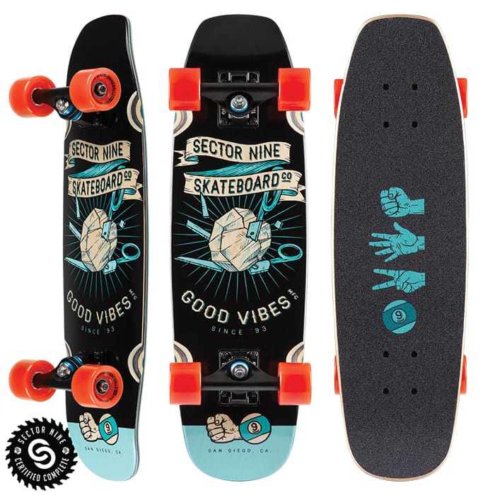 SECTOR 9 Cruiser series | ROSHAMBO BAT RAY