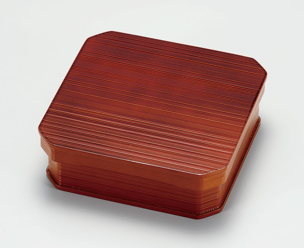 弁当箱弁当箱-越前塗 春慶 大徳寺弁当［1個］ | 越前漆器粂治郎