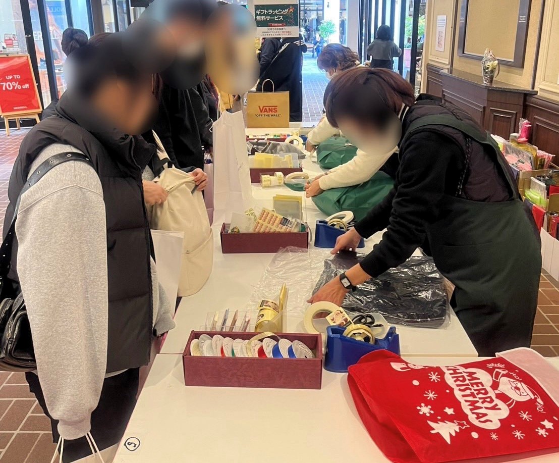 ギフトラッピングサービス”のお手伝いをしました｜株式会社シモジマ