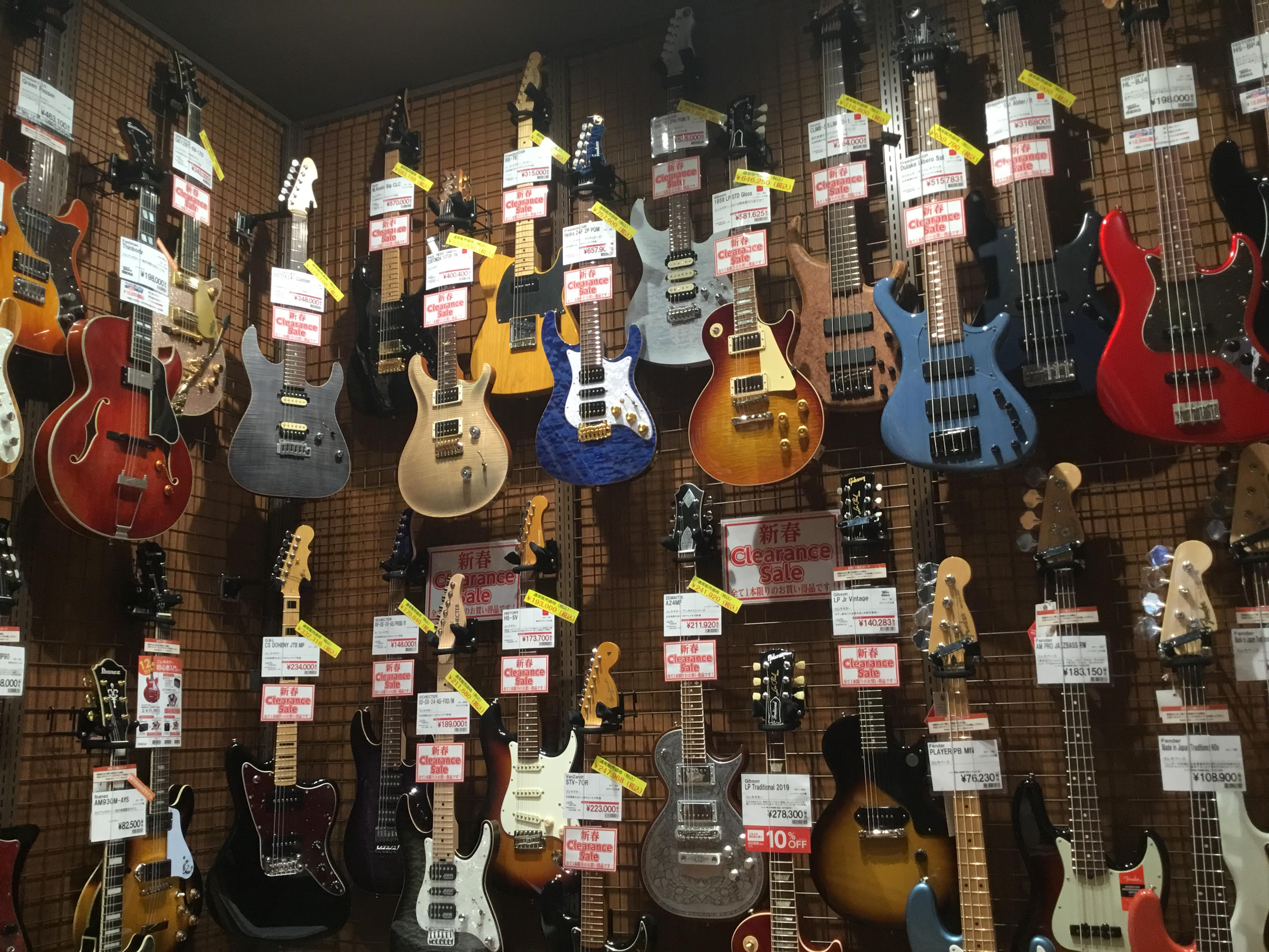 エレキギター！新春クリアランスセール】Freedom・Gibson・SCHECTER