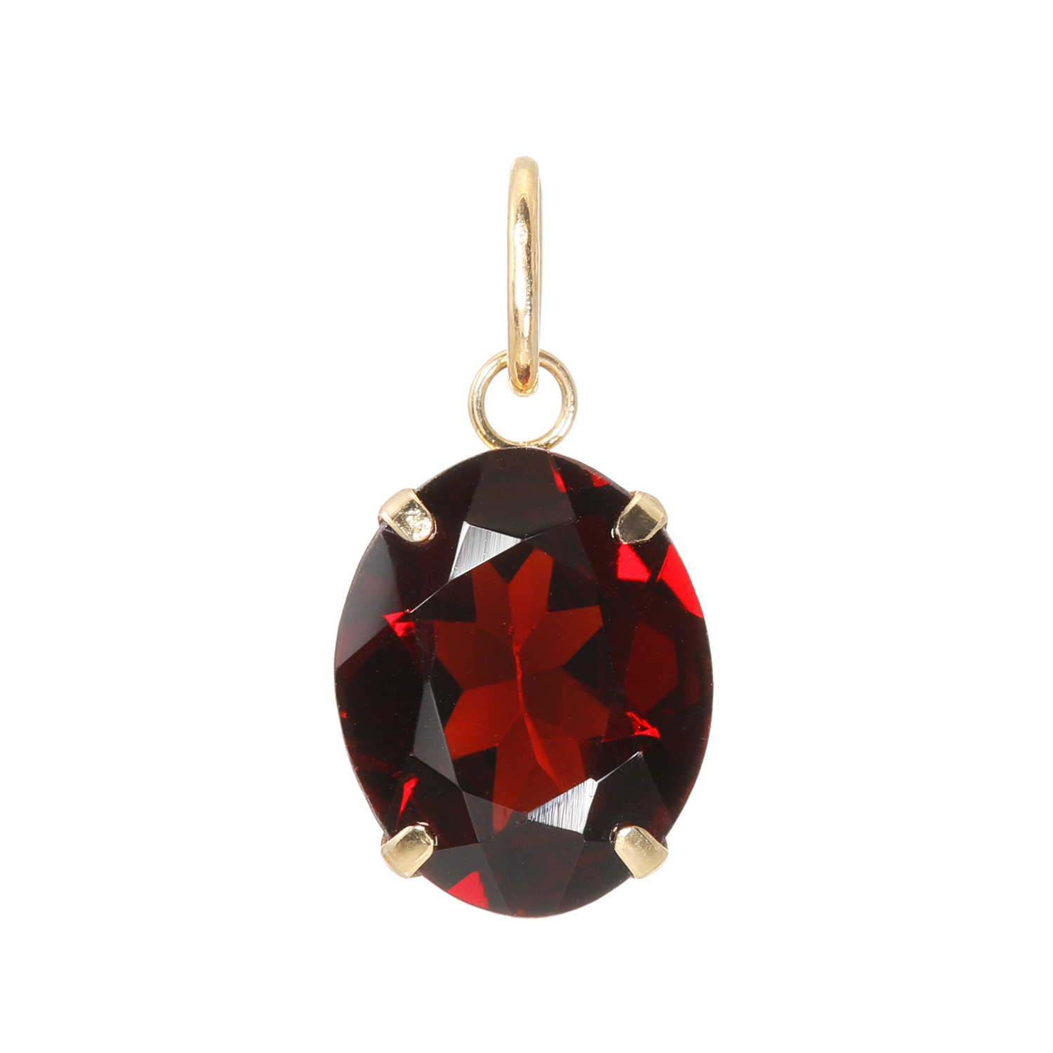 JA009 ペンダント with ガーネット 【アンティーク】 JA009 ペンダント