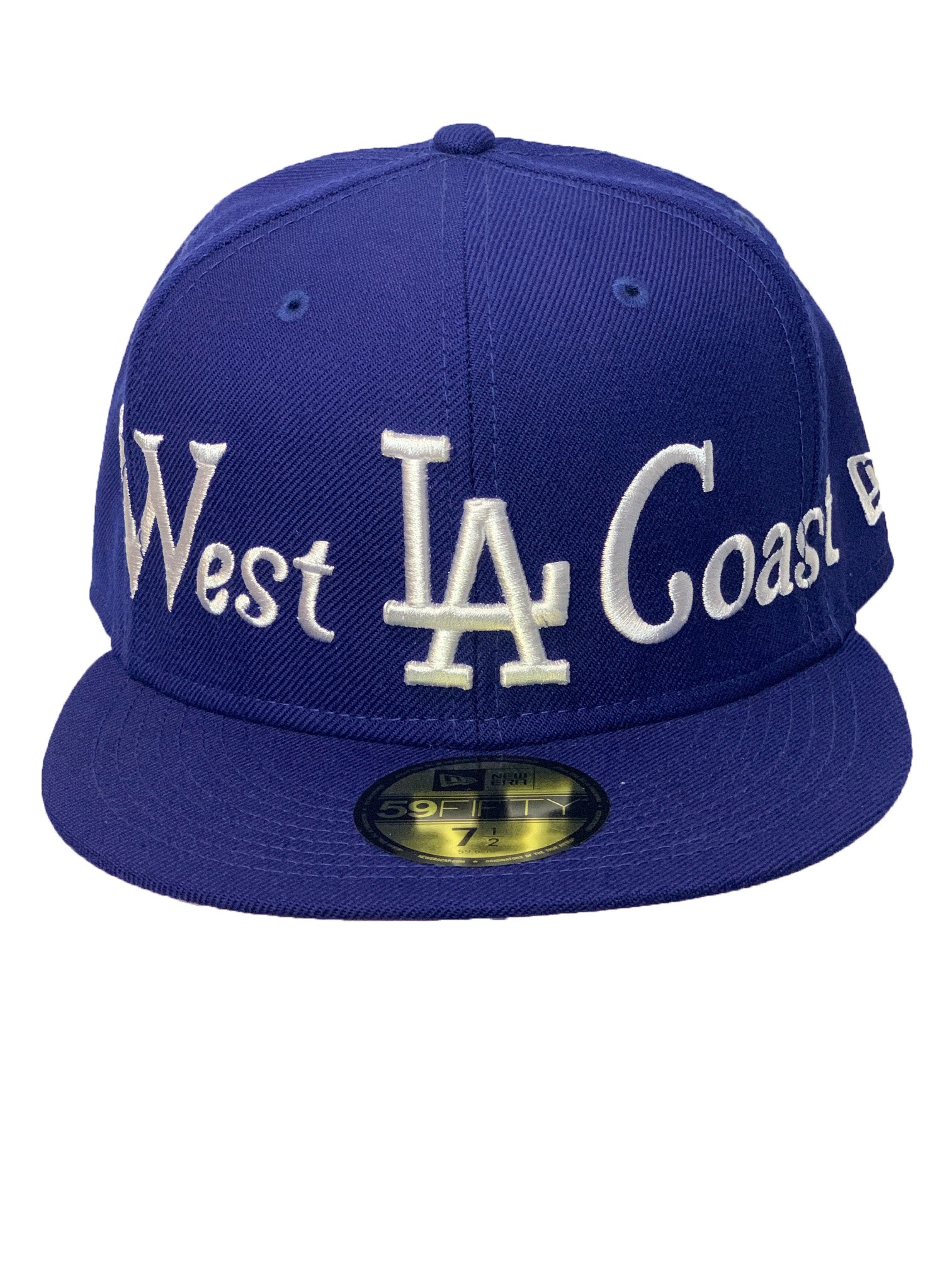 LOS ANGELES DODGERS 9524 CITY NICKNAME 59FIFTY FITTED HAT - BLUE