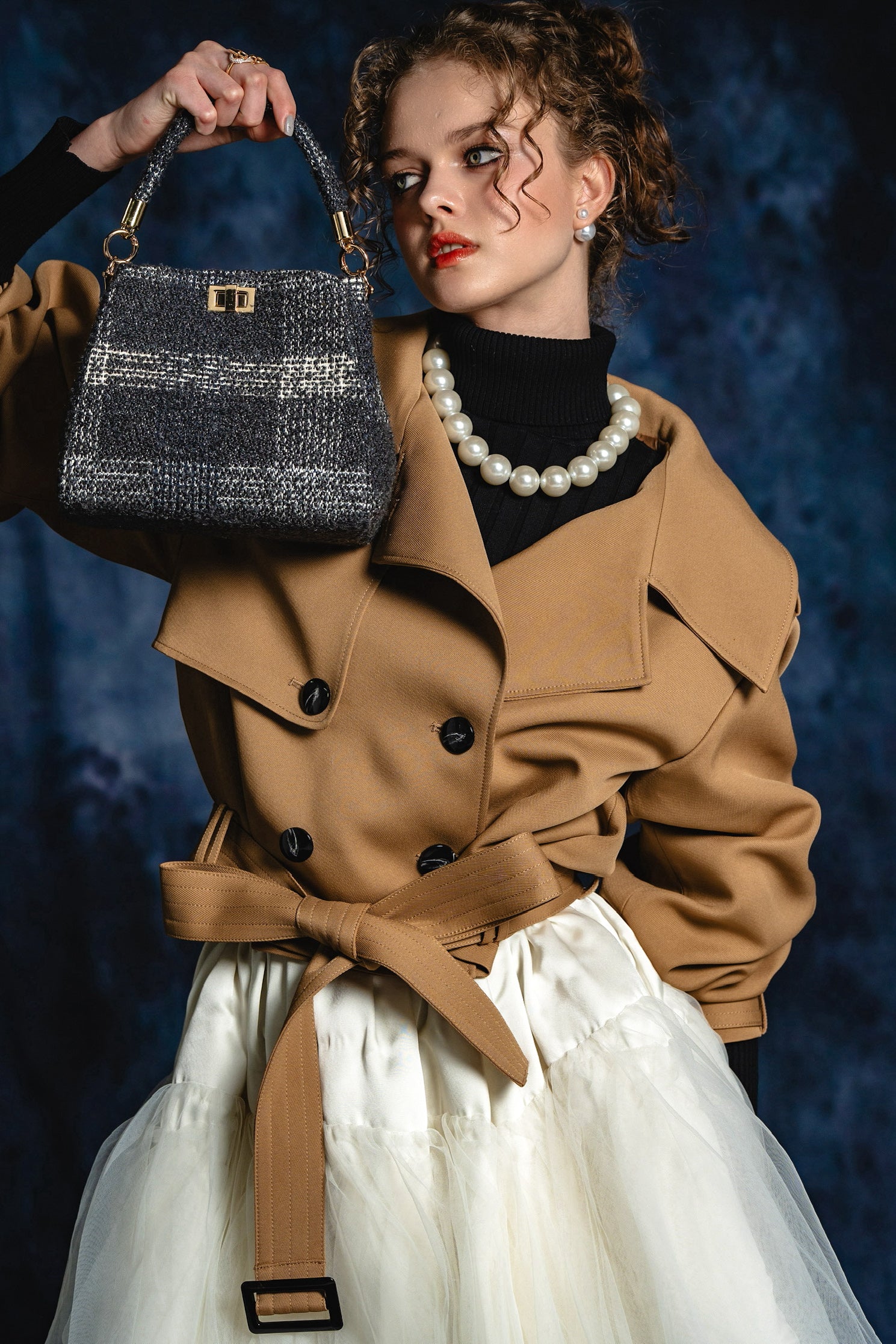 2way short trench coat – shéller / シェリエ