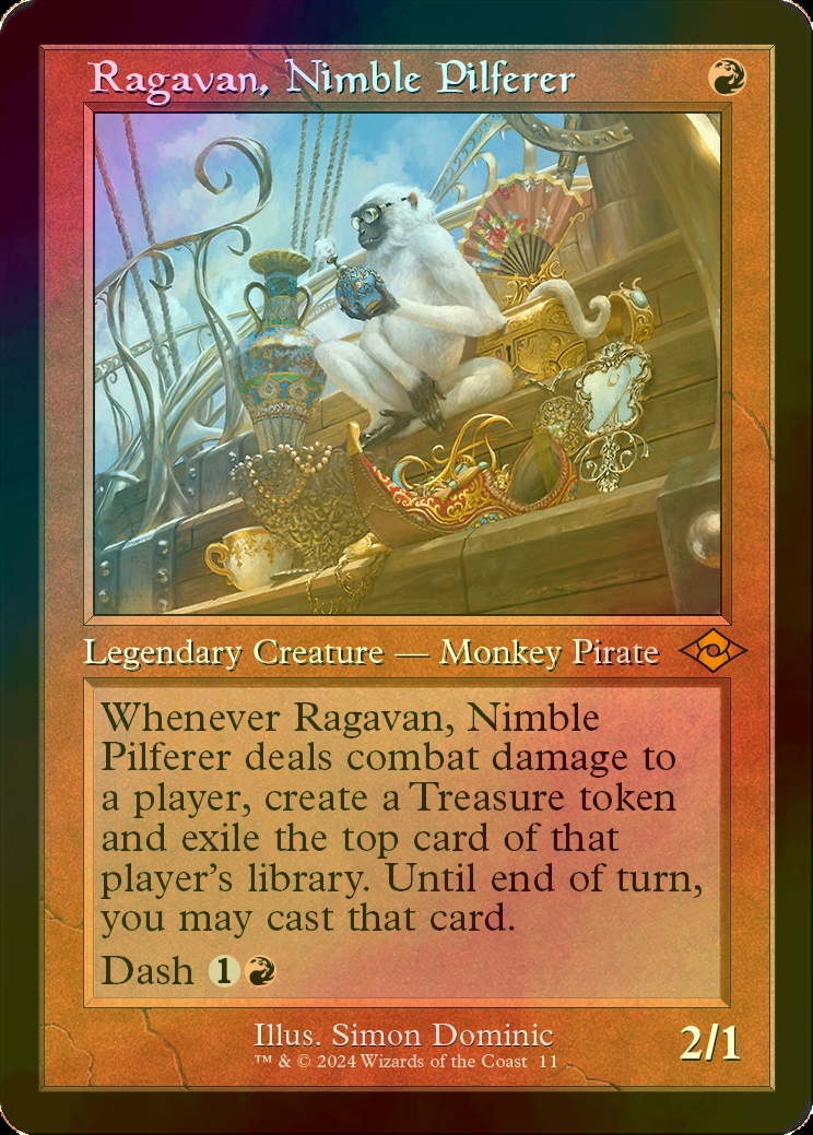 敏捷なこそ泥ラガバン旧枠Foil2枚セット日