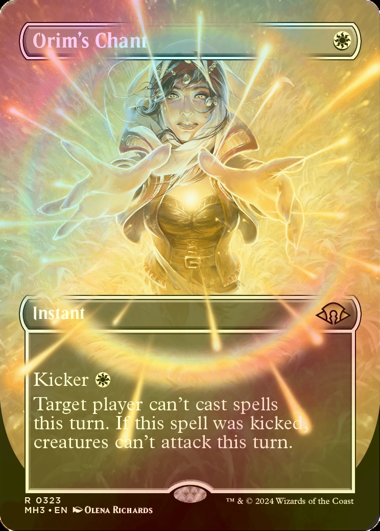 オアリムの詠唱 英語版フォイル MTG】【FOIL】オアリムの詠唱/Orim´s