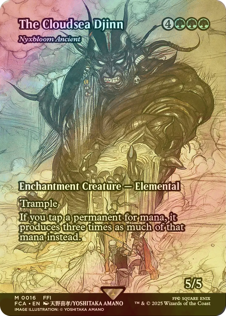 雲海の魔人 foil 日本語 雲海の魔人 foil 日本語 Mtg FOIL