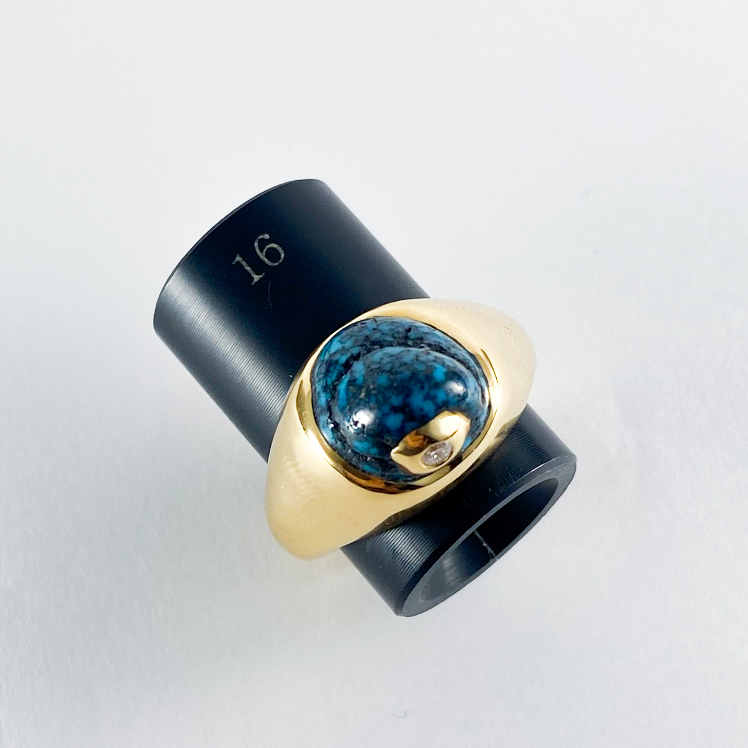Lone Mt. Yasutomo Kodera K20 Ring 469 | ターコイズ・メンズシルバー