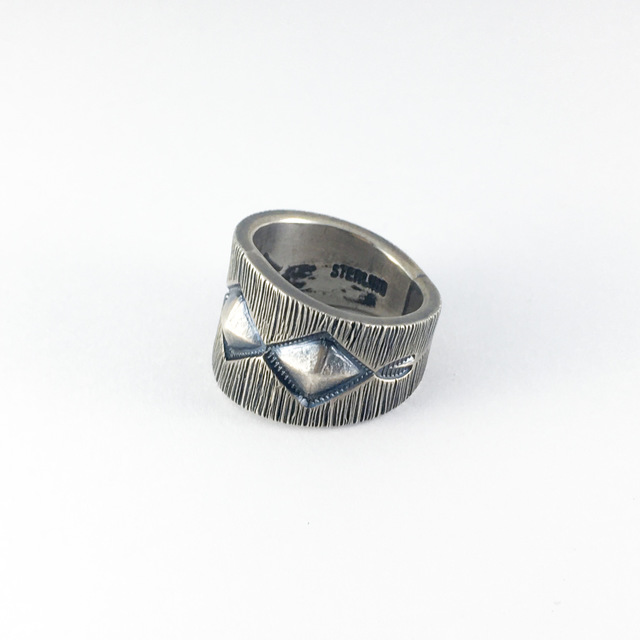 icejet様の約13号 インディアンジュエリー リング 銀製品 銀製 銀