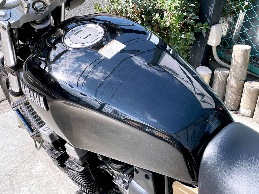 XJR400 4HM タンク ベースに XJR400 4HM タンク ベースに xjr400初期型
