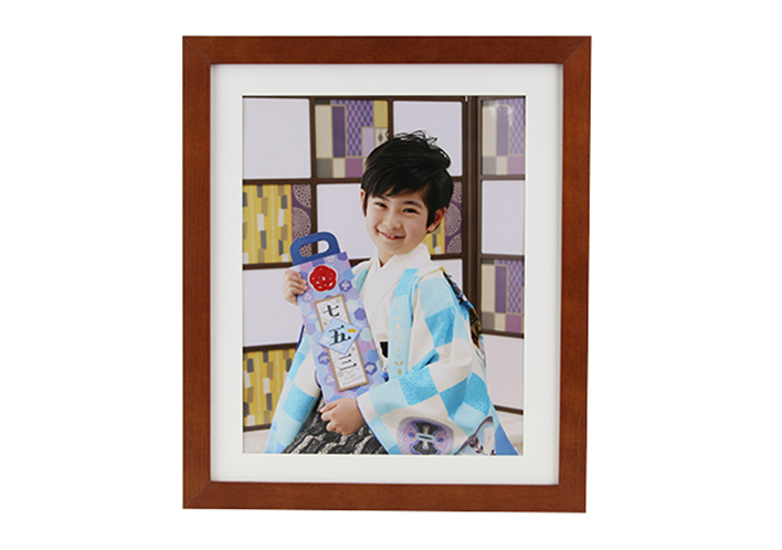 木製フレーム （半切）｜料金システムについて｜こども写真館スタジオ