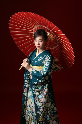 成人式】緑の辻が花の振袖で大人っぽく｜袋井店｜スタッフブログ｜静岡
