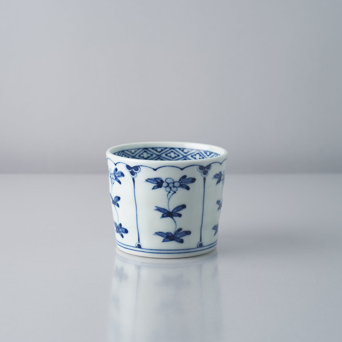 波佐見焼 染付 手彫そば猪口 190ml 高山陶器の通販｜Studio1156