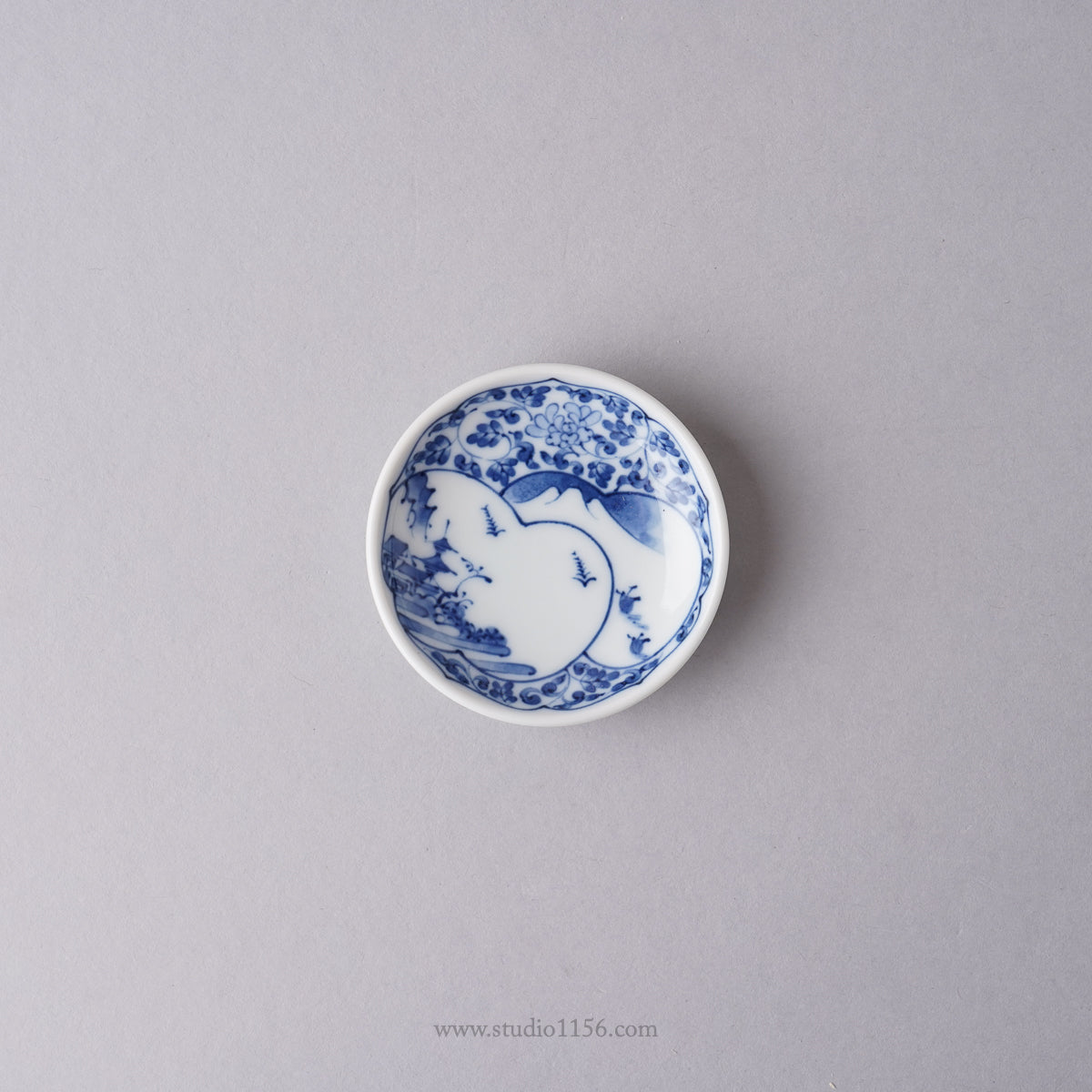 波佐見焼 染付 姫皿 豆皿 6cm 高山陶器｜Studio1156 – 【公式
