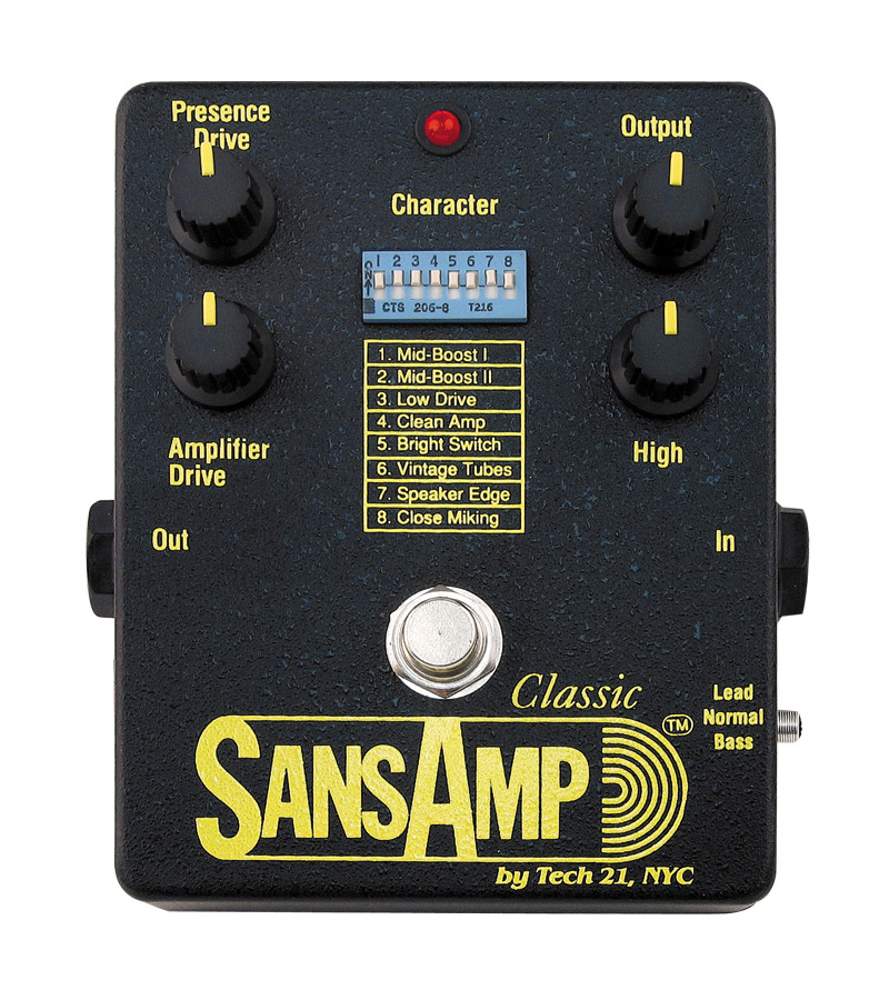 Tech21 SansAmp GT2 ギターエフェクター 初期型 GT2 0 SansAmp