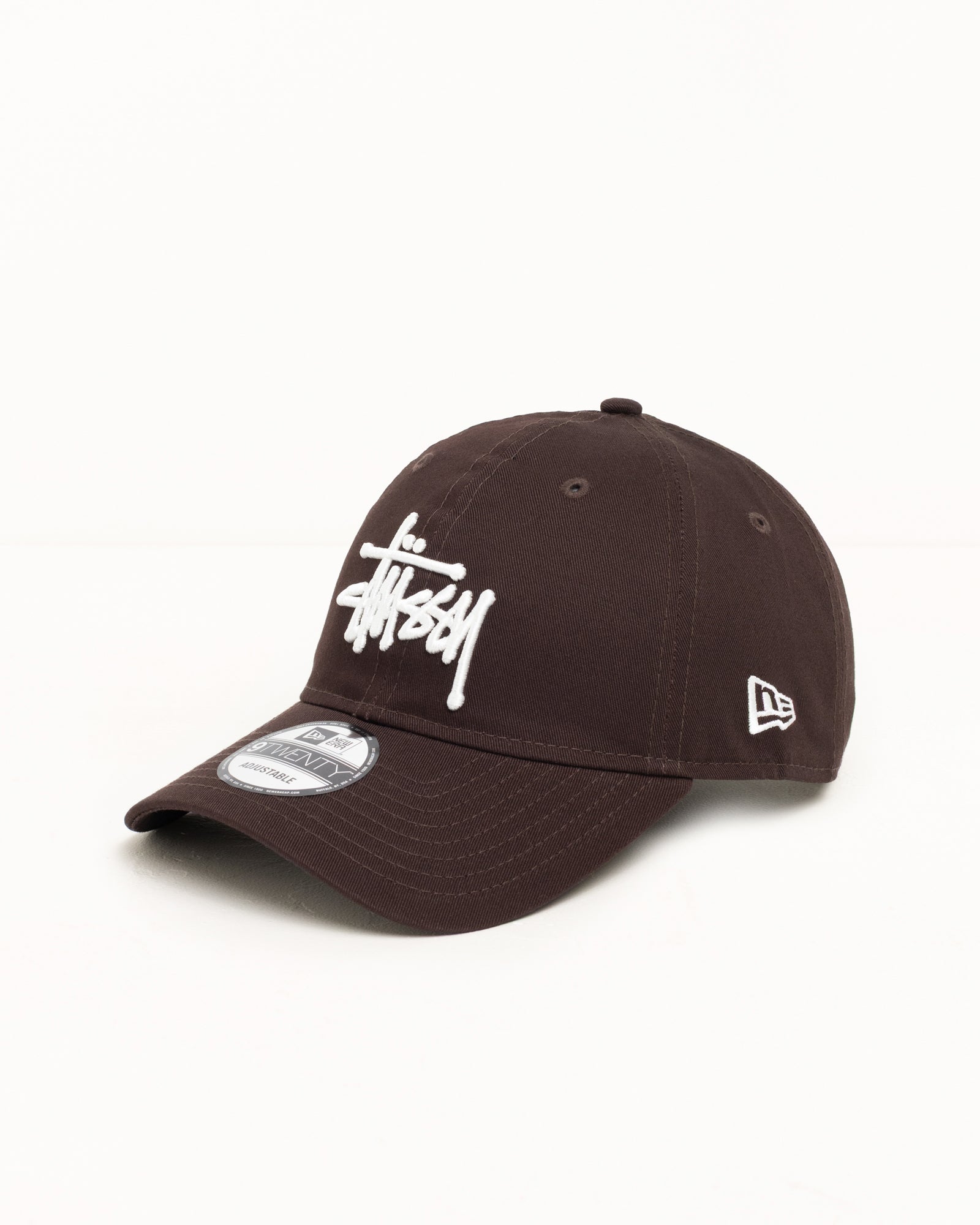 New Era 9TWENTY Basic Strapback – Brown | Headwear | Stüssy