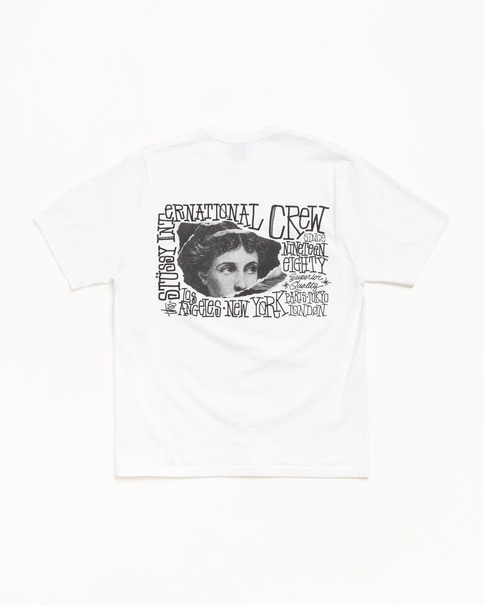 Victoria Tee – White | Tees | Stüssy