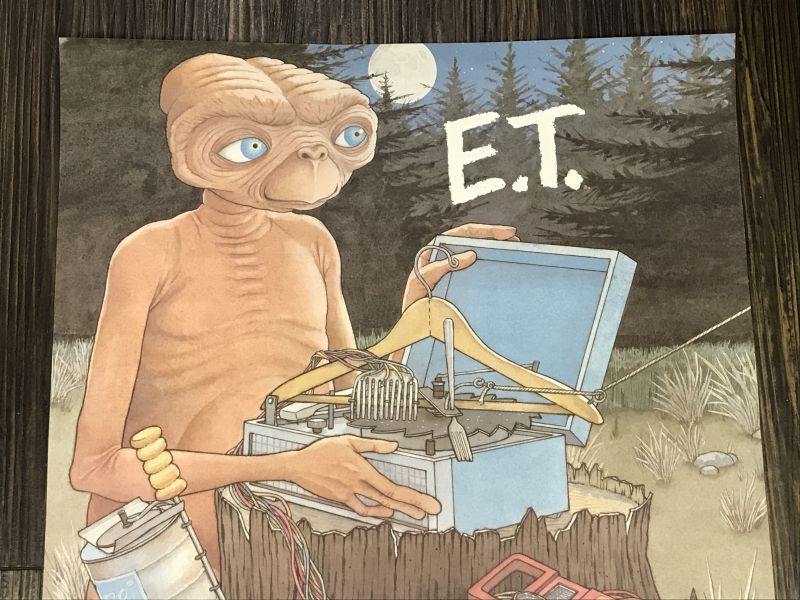 Mcdonald's E.T. Poster イーティー ビンテージ ポスター マクドナルド