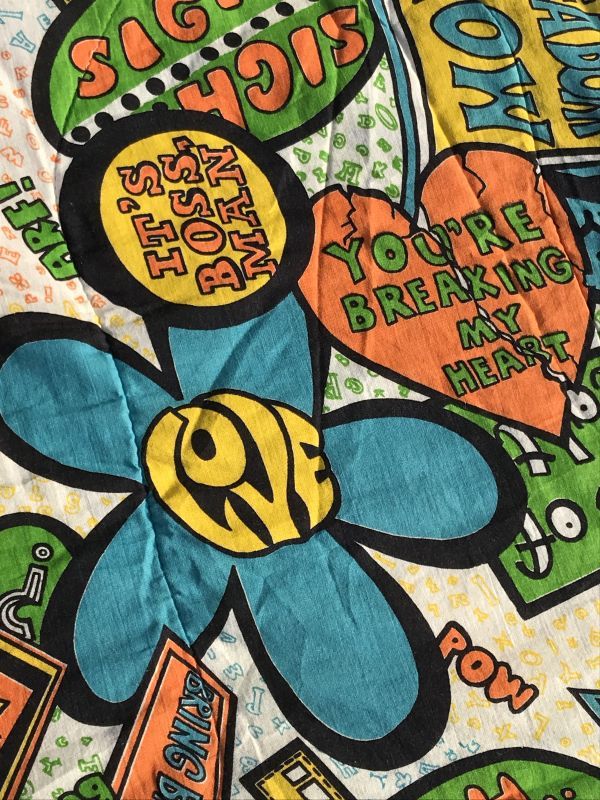 70s ビンテージ LOVE 寝袋