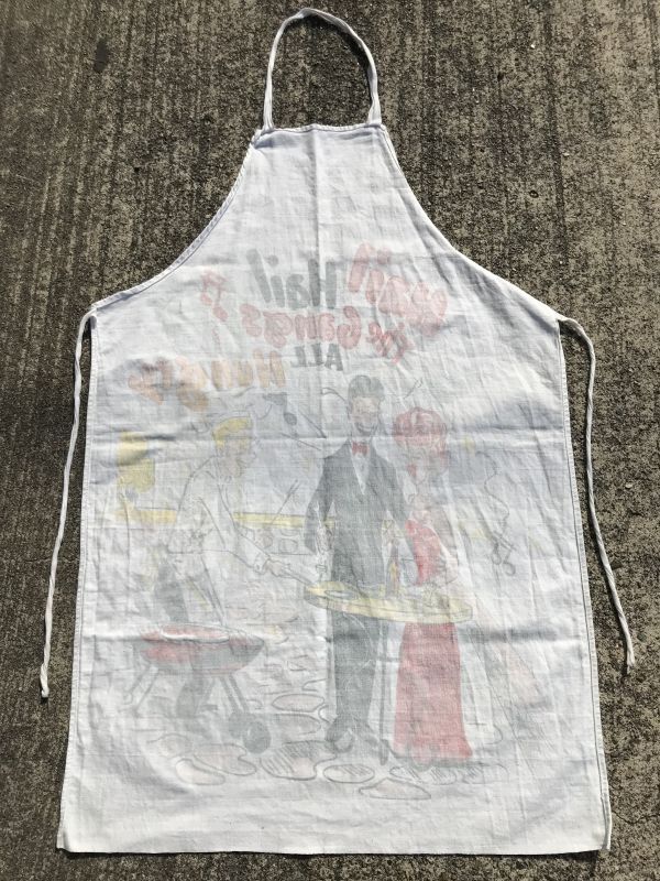 レア] 50s PEPSI ビンテージエプロン ペプシ ワークエプロン