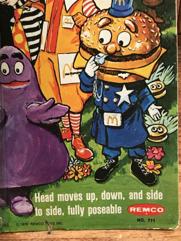 マクドナルドランド キャラクター ポスター 1976年 McDonal hE1T