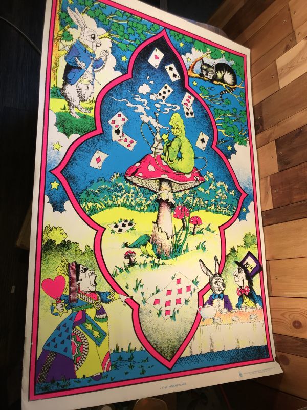 ヴィンテージ ベルベットポスター