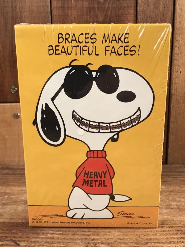 希少！SNOOPY ジョー・クール モーターサイクル タグ付き未使用 レトロ