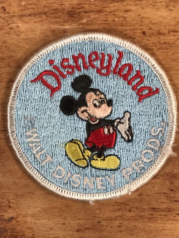 Disneyland “Mickey Mouse” Patch ミッキーマウス ビンテージ ワッペン