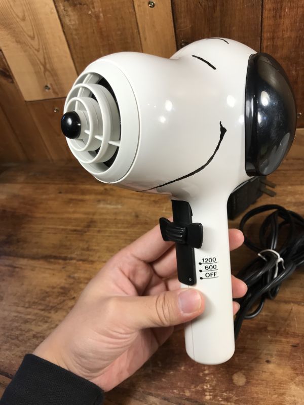 Peanuts Snoopy Hair Dryer スヌーピー ビンテージ ドライヤー