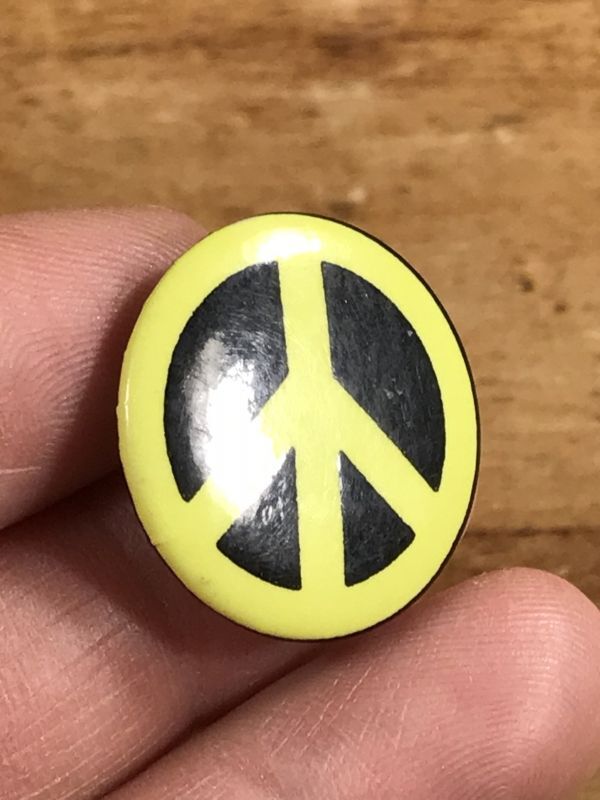 Peace Symbols Pinback ピースマーク ビンテージ 缶バッジ 缶バッチ 70